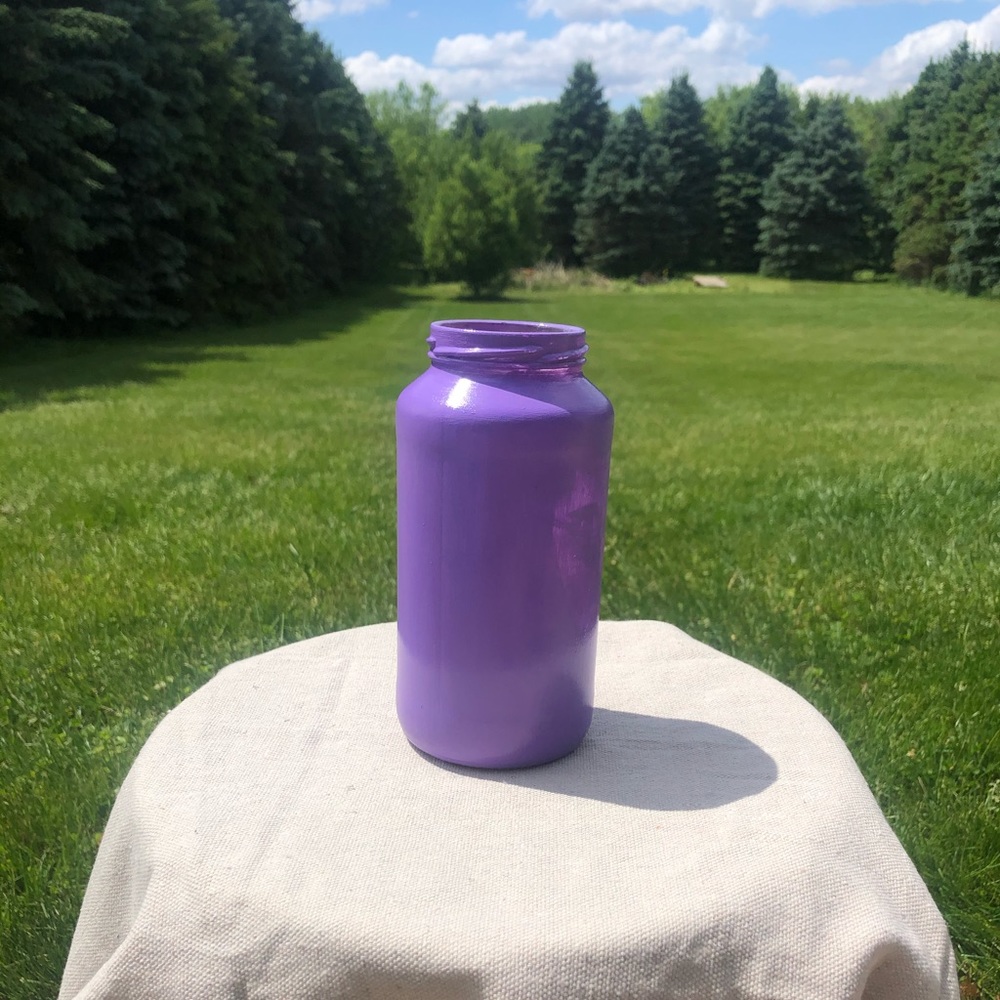 Painted Mason Jar
